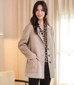 Oversized Brushed Blazer -Karen Kane Store 02D6F64E 0DC1 496A B140 DE99E7797DA2