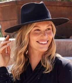 Braided Trim Fedora Hat