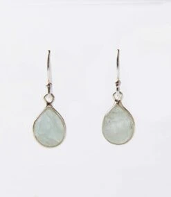 Faceted Aquamarine Teardrop Earrings -Karen Kane Store 178E3BEA C9C2 45EC BB57 6E69D5061DE9