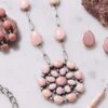 Pink Conch Necklace And Earrings Set 2 Pink Conch Necklace And Earrings Set -Karen Kane Store 18705643 FB5D 4EF0 B114 4D715796432E