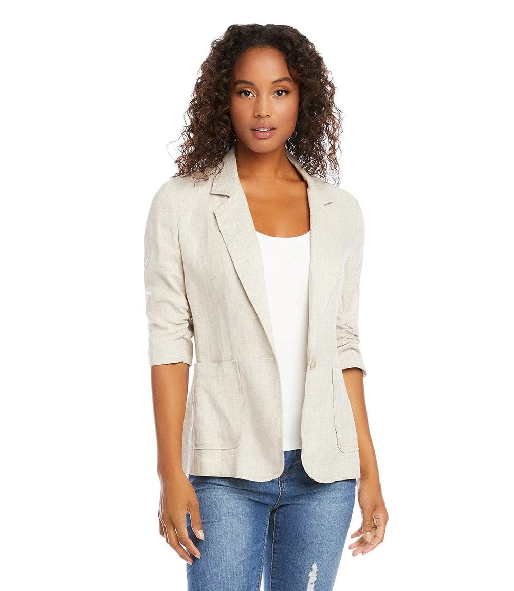 Ruched Sleeve Jacket 4 Ruched Sleeve Jacket - Image 2