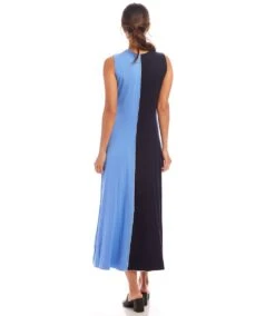 Sleeveless Colorblock Midi Dress -Karen Kane Store 1L13031 NBL karenkane 2025 Spring 00 5