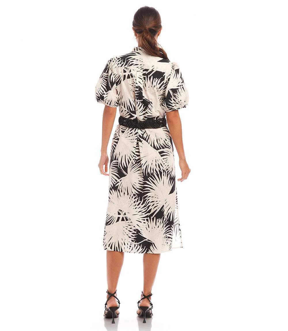 Puff Sleeve Midi Shirtdress 6 Puff Sleeve Midi Shirtdress - Image 4