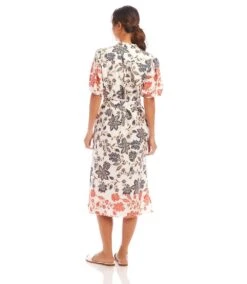 Puff Sleeve Shirtdress -Karen Kane Store 1L21900 PRT karenkane 2025 Spring 00 3