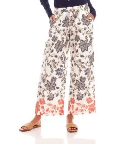 Drawstring Cropped Pants -Karen Kane Store 1L21902 PRT karenkane 2025 Spring 00 1