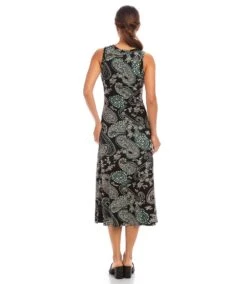 Petite Size Sleeveless Midi Dress -Karen Kane Store 1L26100 PAI karenkane 2025 Spring 00 3