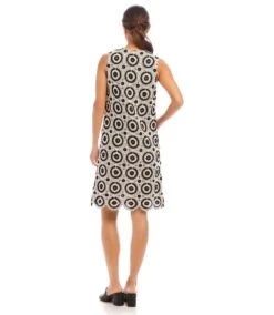 Sleeveless Crochet Shift Dress -Karen Kane Store 1L70202 NWBLK karenkane 2025 Spring 00 3