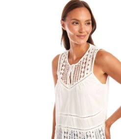 Lace Trim Sleeveless Top 11 Lace Trim Sleeveless Top -Karen Kane Store 1L70243P OWH karenkane 2025 Spring 00 4 95b79b37 8bda 423c a34f 2c147348886d