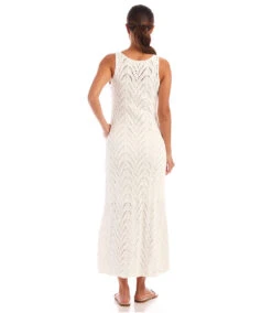 Sleeveless Crochet Midi Dress 12 Sleeveless Crochet Midi Dress -Karen Kane Store 1L70246 OWH karenkane 2025 Spring 00 3