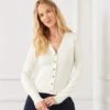 Ribbed Cardigan Sweater 2 Ribbed Cardigan Sweater -Karen Kane Store 1L89948 OWH karenkane 2025 Spring 00