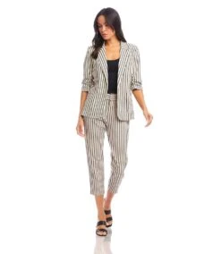 Stripe Pants 11 Stripe Pants -Karen Kane Store 1L90530 STP karenkane 2024 winter 00 1 619df259 cb1b 444f 9253 14c475db8e7b