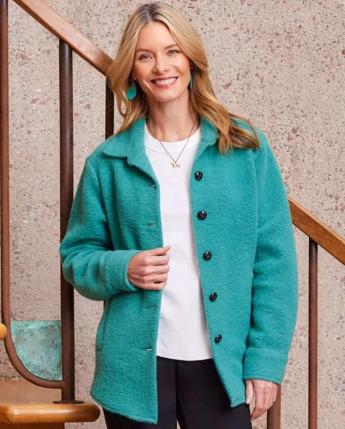 Petite Size Brushed Shirt Jacket 3 Petite Size Brushed Shirt Jacket