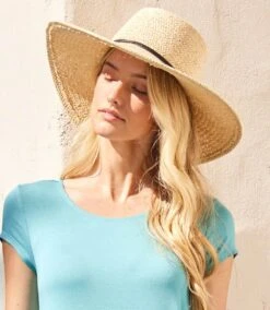 Wide Brim Gambler Hat -Karen Kane Store 2024 10 03 KK Location10518