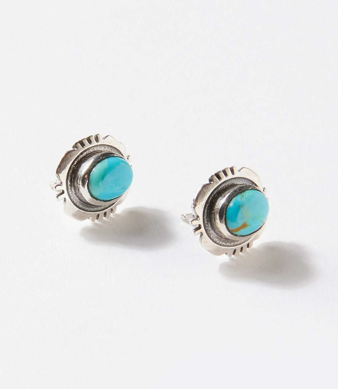 Turquoise Stud Earrings 4 Turquoise Stud Earrings - Image 2