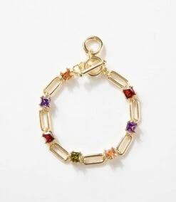 Multicolor Gemstone Bracelet