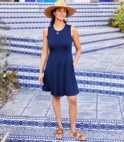 Sleeveless Fit & Flare Dress -Karen Kane Store 2BF7091E 9160 4900 B07C AFAB8EDCF4A1