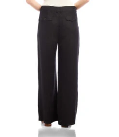 Linen Wide-Leg Trousers -Karen Kane Store 2L01516 BLK KK 2025 00 3