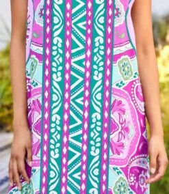 Petite Size Side-Slit Tank Dress -Karen Kane Store 2L29400P PRT KK 2025 Summer 00 3