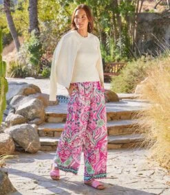 Wide-Leg Pants -Karen Kane Store 2L29402 PRT KK 2025 Summer 00 1