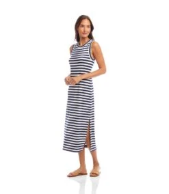 Stripe Midi Column Dress -Karen Kane Store 2L30600 STP KK 2025 Summer 00 2