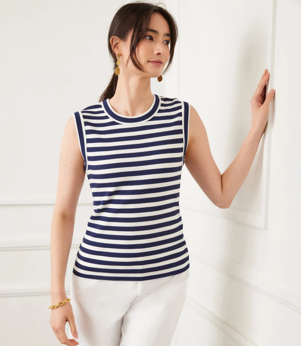 Stripe Tank 3 Stripe Tank