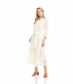 Embroidered Tiered Dress -Karen Kane Store 2L39200 OWH KK 2025 Summer 00 5