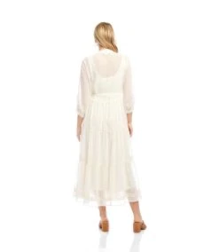 Embroidered Tiered Dress -Karen Kane Store 2L39200 OWH KK 2025 Summer 00 6