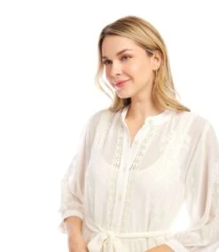 Embroidered Tiered Dress -Karen Kane Store 2L39200 OWH KK 2025 Summer 00 7