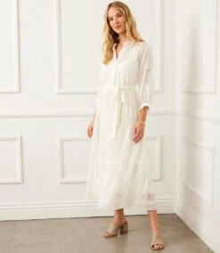 Embroidered Tiered Dress -Karen Kane Store 2L39200 OWH KK 2025 Summer 00 9