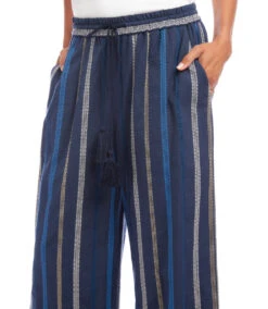 Embroidered Cropped Drawstring Pants 14 Embroidered Cropped Drawstring Pants -Karen Kane Store 2L70136 MUL KK 2025 Summer 00 4