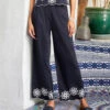 Scallop Drawstring Pants -Karen Kane Store 2L70249 BLC KK 2025 Summer 00 1