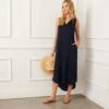 Sleeveless Midi Dress -Karen Kane Store 2L71300 NAV KK 2025 Summer 00 5