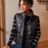 Faux Leather Quilted Puffer Vest -Karen Kane Store 3F097F1E 65BD 4042 A2EC E712128C84F8