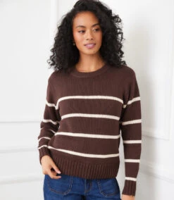Stripe Crewneck Sweater