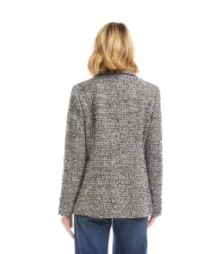 Tweed Blazer -Karen Kane Store 3L90103 BOW karenkane 2025 fall 00 3