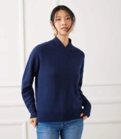 Shawl Collar Sweater -Karen Kane Store 3N89159 NAV karenkane 2025 fall 00 4