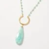 Amazonite Teardrop Beaded Necklace 2 Amazonite Teardrop Beaded Necklace -Karen Kane Store 41225F05 28FF 4D04 8CE0 DAFA80BBF67F