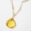 Citrine Quartz Pendant Necklace 1 Citrine Quartz Pendant Necklace -Karen Kane Store 43520E7C CD5F 48E2 9678 473C2FAFB55F