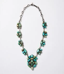 Calico Lake Turquoise Sterling Silver Necklace 16 Calico Lake Turquoise Sterling Silver Necklace -Karen Kane Store 4C49FFC7 D03F 4559 9E5B 5E34716B788A