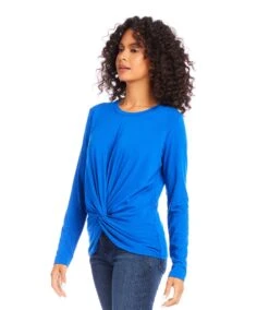Twist Front Top 9 Twist Front Top -Karen Kane Store 4L14006 ROY karenkane 2024 winter 00 2