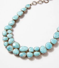 Larimar Station Necklace -Karen Kane Store 5 15 DELIVERY 42132