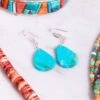Turquoise Stone Earrings -Karen Kane Store 5BF98CD4 4DFB 4CEA A87A 0C1BCDACB5D0
