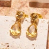 Citrine Gem Earrings -Karen Kane Store 5D56D698 FCCE 4272 B847 A3142A2F5310