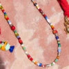 African Trade Beads Necklace -Karen Kane Store 5DD33E71 C18C 46B6 A9E2 9DBD104E8A9F