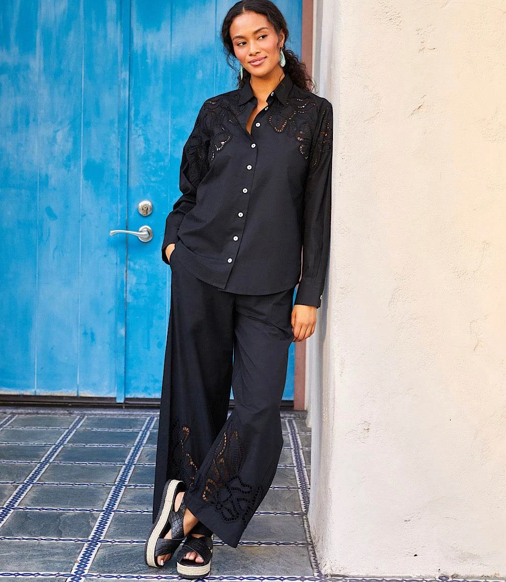 Cutout Embroidery Pants 4 Cutout Embroidery Pants - Image 2