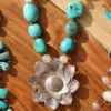 Turquoise Silver Flower Pendant Necklace -Karen Kane Store 67FFEF9E A3D5 4CD3 894C 9DF235F21B88