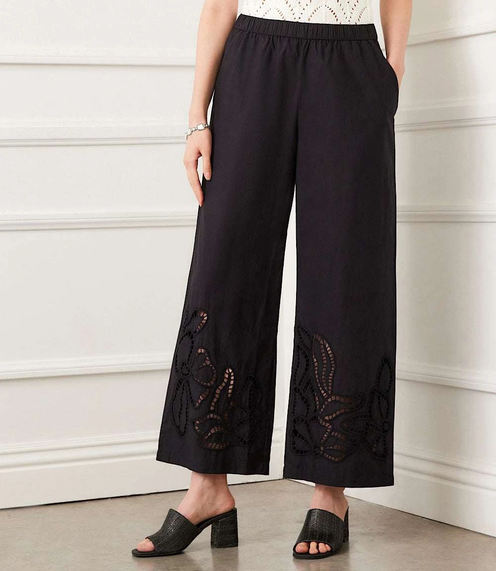 Cutout Embroidery Pants 3 Cutout Embroidery Pants