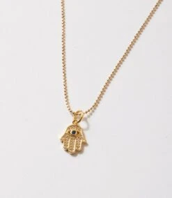 Hamsa Pendant Necklace -Karen Kane Store 6F4725FF EC3D 42AF A4C2 3C3E9369543E
