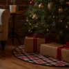 Reversible Plaid & Leopard Christmas Tree Skirt -Karen Kane Store 7BC527FD 8B69 4E51 AB86 89CDC45B53E0