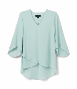 Plus Size Bracelet Sleeve Asymmetric Top -Karen Kane Store 8173FA89 7458 47A0 B7E9 724C1AB8767A